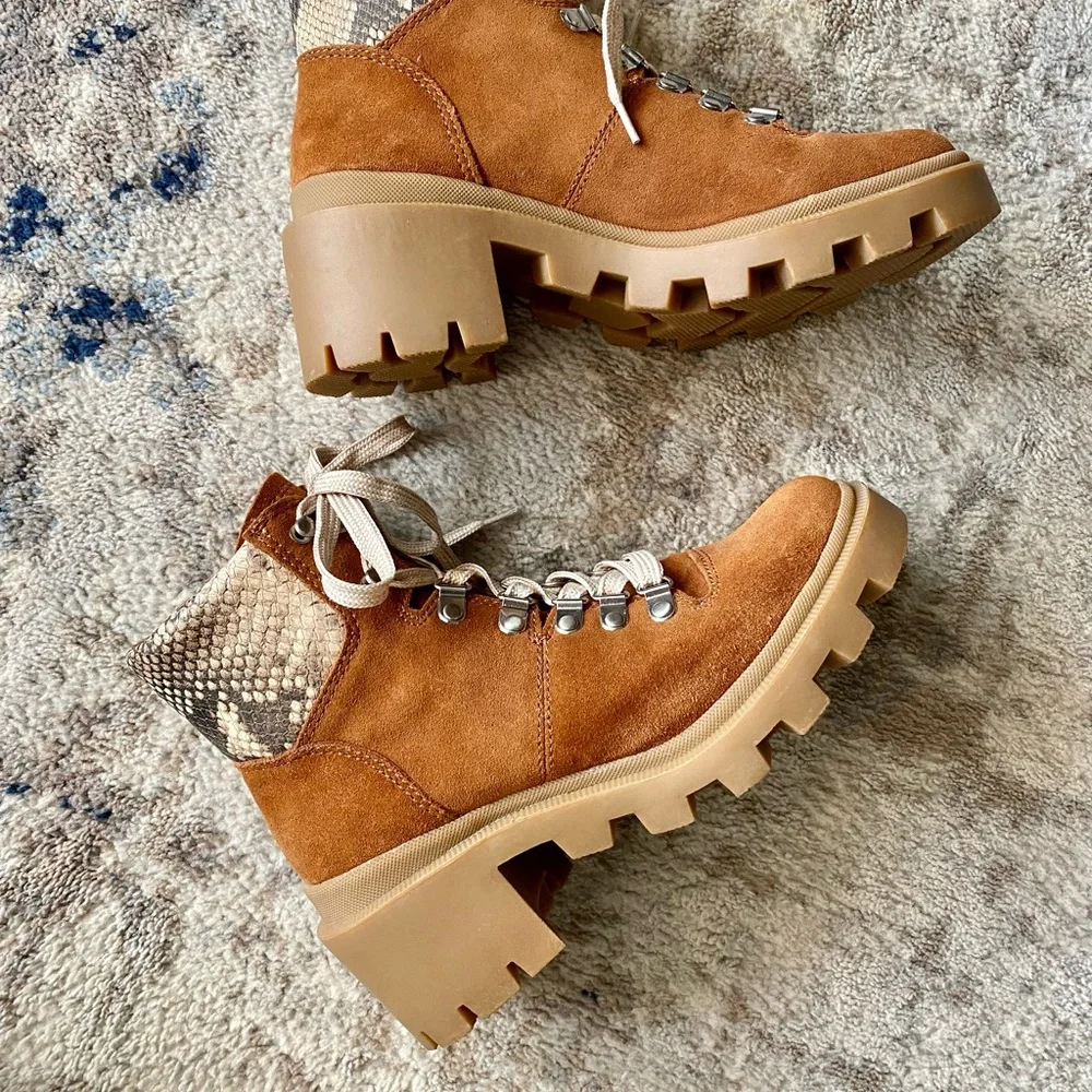 Dolce Vita Brown Suede Boots - Picture 3 of 5